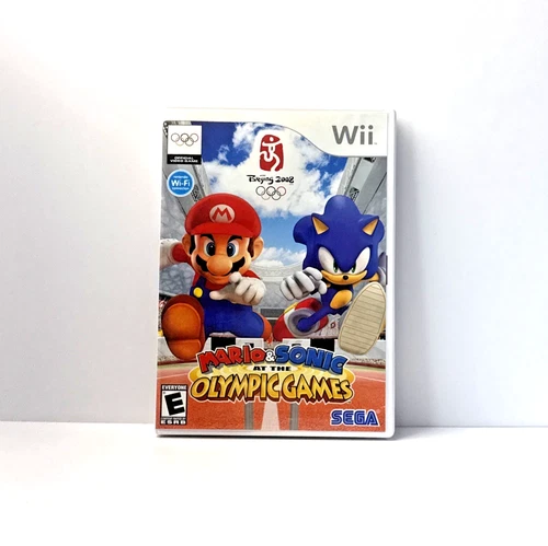Mario & Sonic at the Olympic Games Nintendo Wii CIB Complete Refurbished Tested