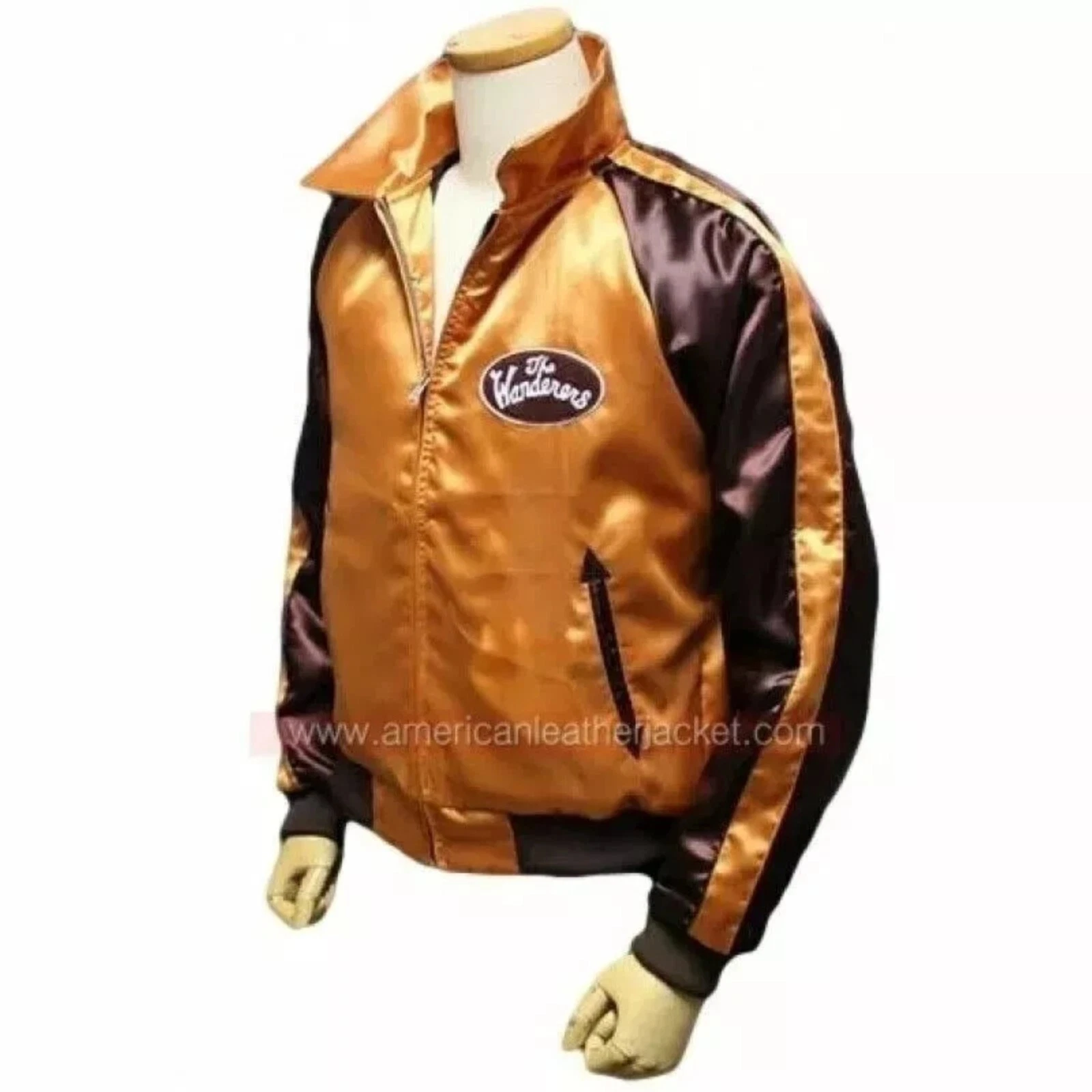 Men's The Wanderers Varsity Jacket Letterman Bomber Retro College Style Coat