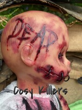 Künstlerpuppe Horror Creepy Doll Unikat Halloween Gothic Fans