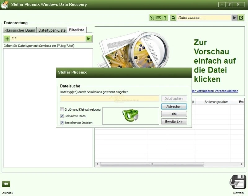Data Recovery 6 Home (Windows XP/Vista/7/8) MiniBox+CD [Stellar Phoenix] NEU/OVP - Bild 2 von 4