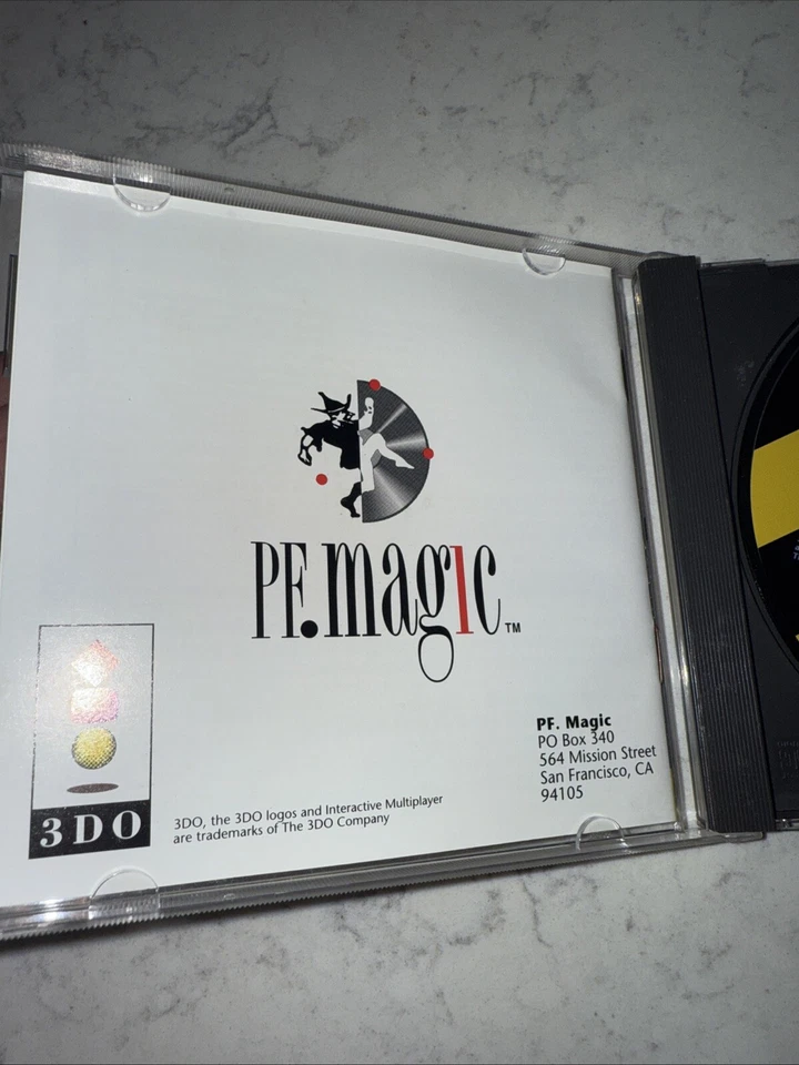 PaTaank Panasonic 3DO Vtg 1995 Tested w/ manual The first 3D Pinball Thrill Ride - Image 2 of 4