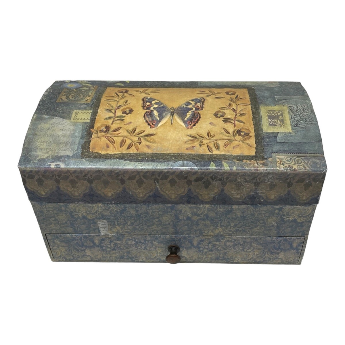 アンティーク雑貨 Old shabby paper box. アンティーク雑貨 Old shabby paper box. Large Vintage Cardboard Box