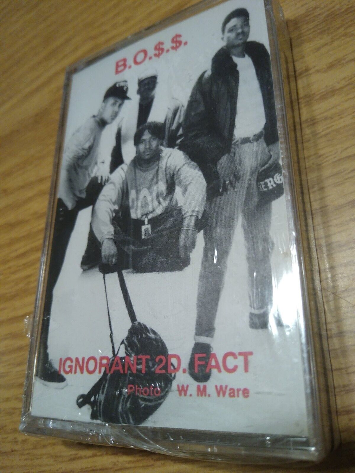 B.O.S.S. Ignorant 2D Fact SEALED Texas Gangsta Rap Tape Dallas G-Funk Mac 1992