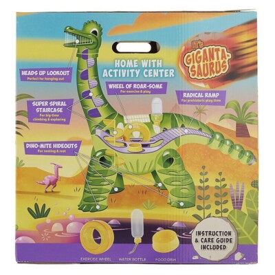 All Living Things Tiny Tales XL Dinosaur With Activity Center For