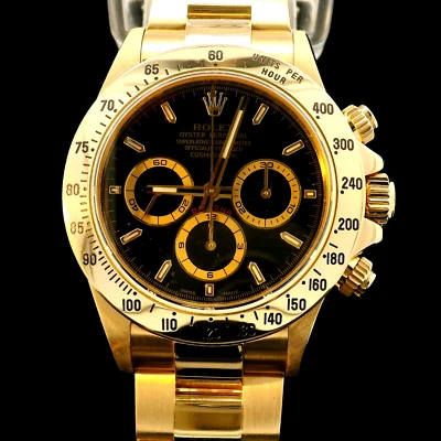 Rolex Daytona N-Serie Ref. 16528 1991 - 18K Gold Full Set Vintage - Bild 1 von 4