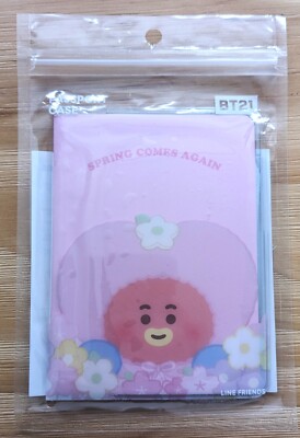 [Line] Authentic BT21 spring Tata passport case (UK dispatch)