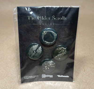 The Elder Scrolls Online - Buttons - Pins - Bethesda - 2014 - Zemimax - NEU