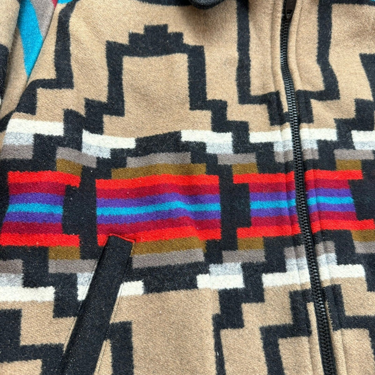 Vintage Pendleton High Grade Western Wear Aztec Wool Jacket