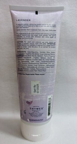 Exfoliante corporal de lavanda tomillo tamaño completo 7,0 oz - Imagen 2 de 4