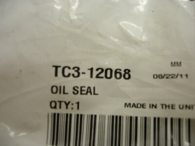 Harley Davidson Oil Seal Sprocket Shaft P/N TC3-12068 Dyna Softail