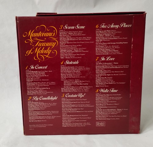 Mantovani's Treasury of Melody - 8-Disc Vinyl Record Box Set - Bild 2 von 12