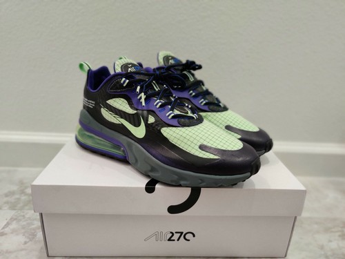 nike air max 270 react purple and green