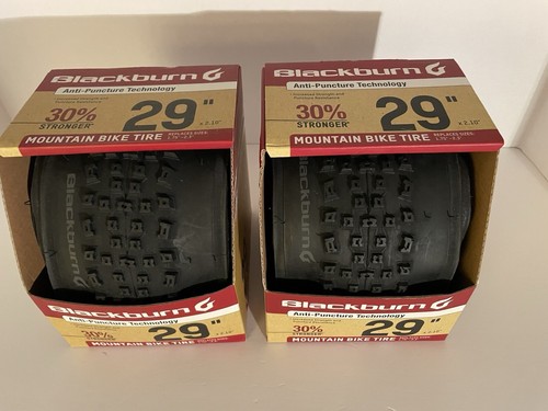 (2 pack) Blackburn 29" Mountain Bike Tire Blk 29" x 2.10" (Replaces 1.75" - 2.3)
