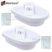 2PACK Ion Detox Foot Bath Tub Basin for All Ionic Detox Spa Machine w/200 Liners