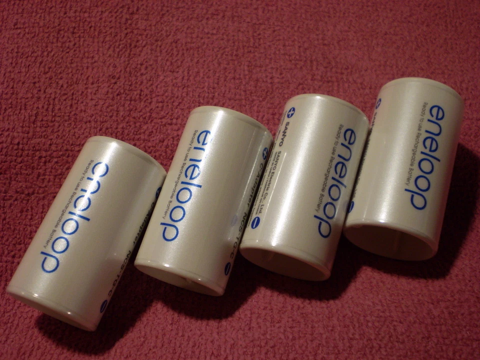 SANYO Enelooop adapter SPACER from AA to C size New NCS-TG-C FAST USA SHIP - Image 3 of 4