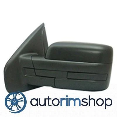 FO1320347 Driver Side Manual Door Mirror for 2009-2011 Ford Lightduty Pickup