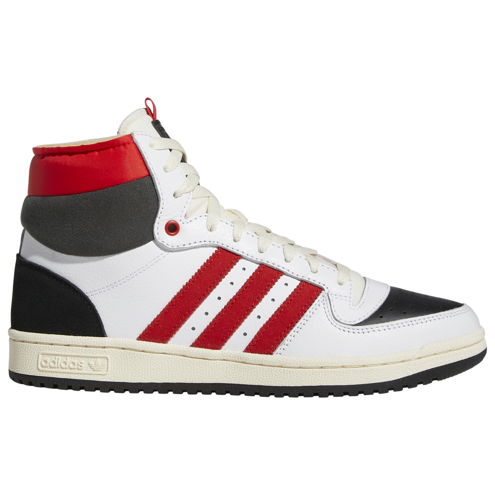 adidas Originals Top Ten White Red Black GV6628 Size 8-13 Brand New