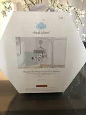 Cloud Island Musical Mobile Baby Bed Crib Nursery Decor Animals Battery Included