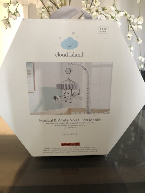 cloud island whale mobile