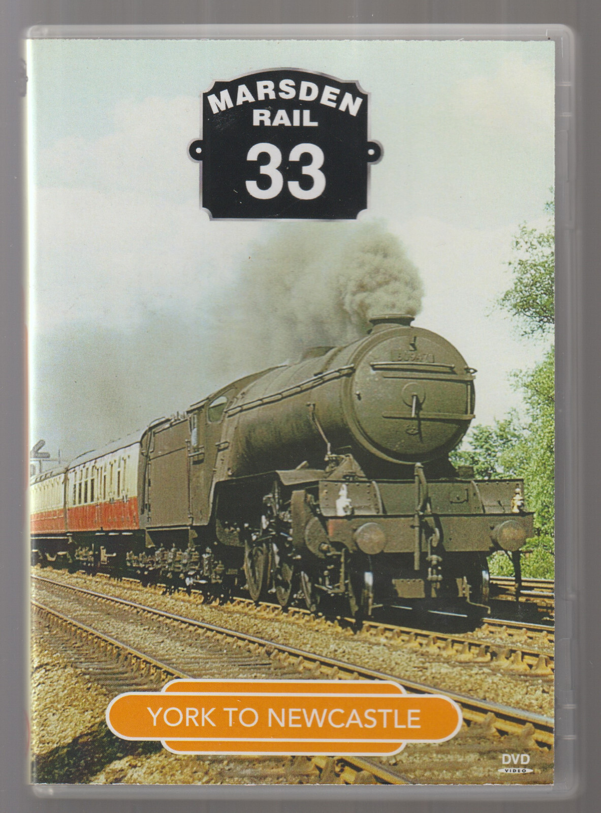 Marsden Rail 33 ~ York to Newcastle (DVD) Railway DVD ~ CineRail