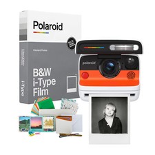 Polaroid Flip Instant Camera with Sonar Autofocus White and Accessories Bundle