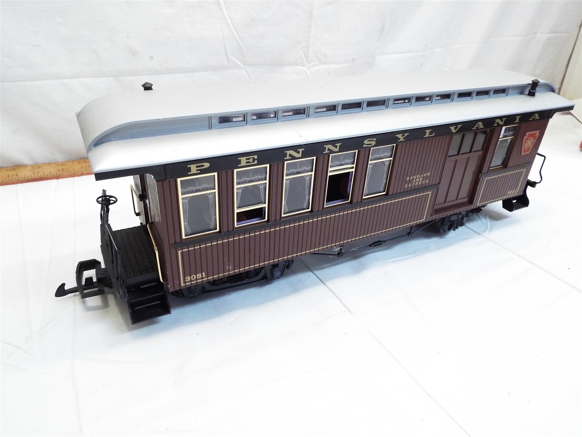 LGB PRR G Scale Baggage & Express Car Rolling Stock 3281