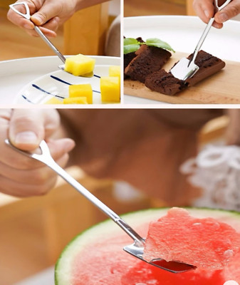 6 Pcs Stainless Steel Shovel shape Teaspoon Coffee, Dessert Spoon