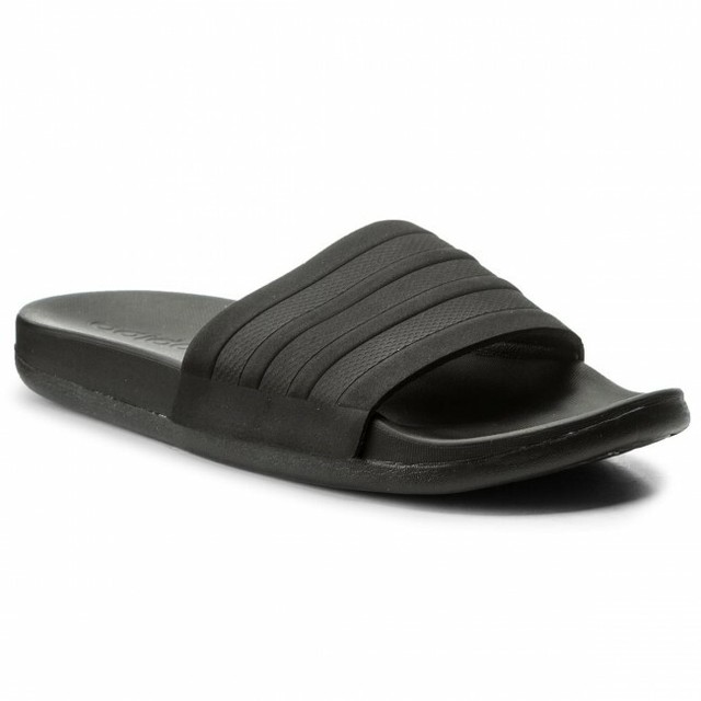 adidas Adilette Comfort Womens Black Sport Slides Athletic Sandal BB1095 Size 7 for sale online 