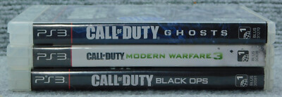 PS3 SONY PLAYSTATION 3 CALL OF DUTY GAME LOT OF 4