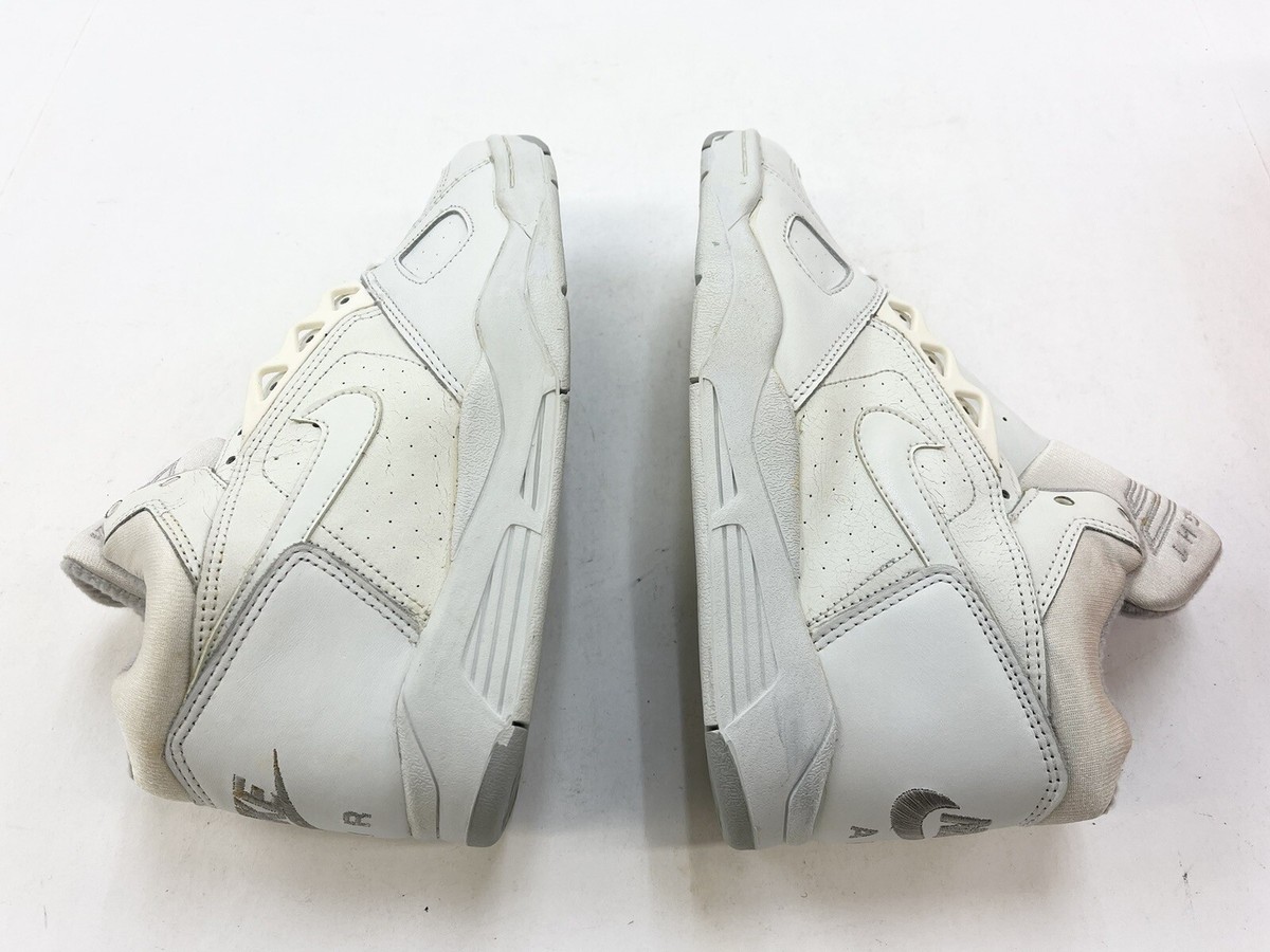 Nike エアセイバーフライトHI 90s Vintage 1990 Nike Air Sabre Flight Lite White Grey Sz 9 Men