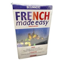 French Made Easy Sealed Cassettes Book Barrons Beginners READ