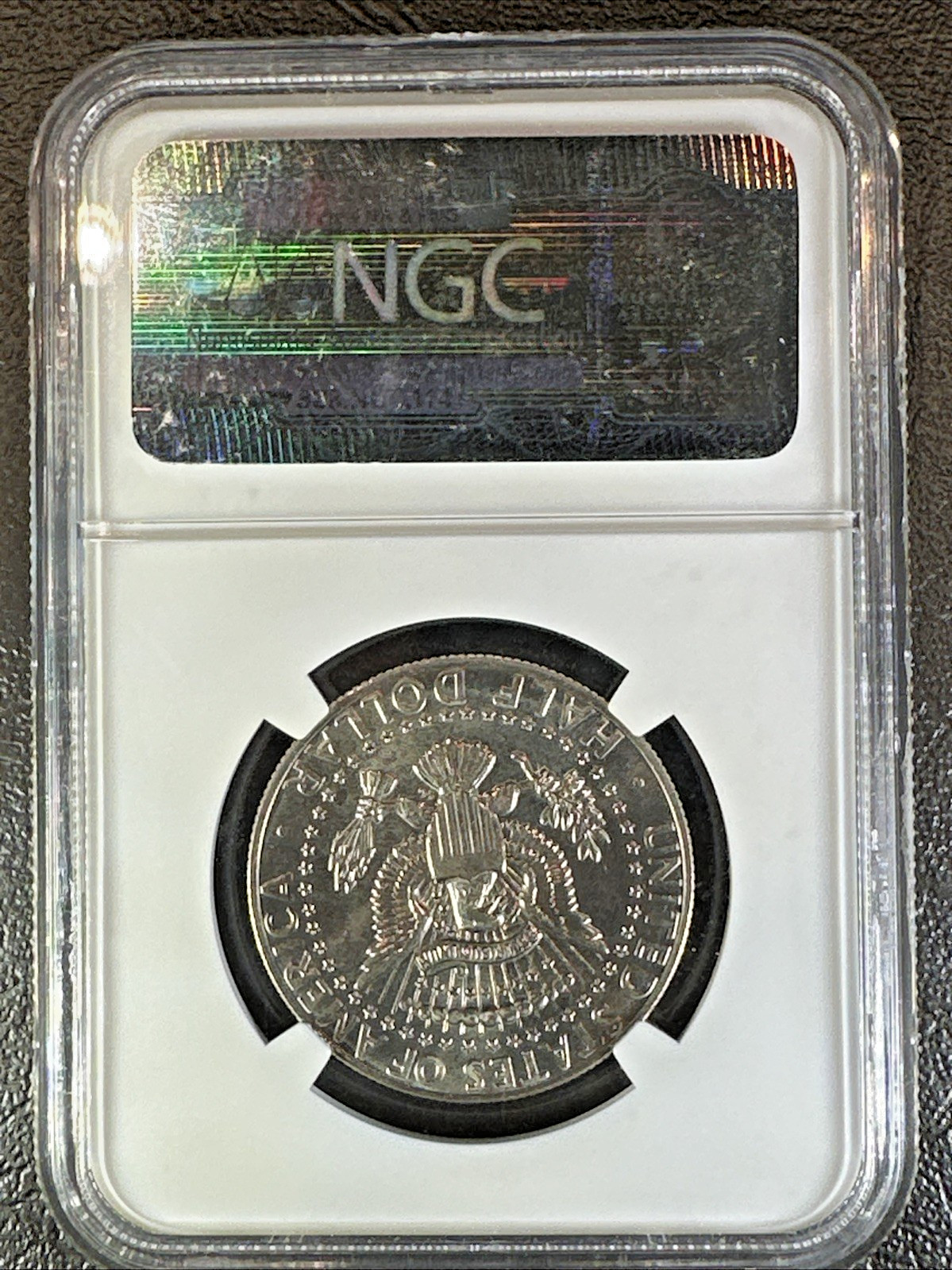 1986 P KENNEDY Half Dollar * NGC MS66 * UNCIRCULATED * Brown Label