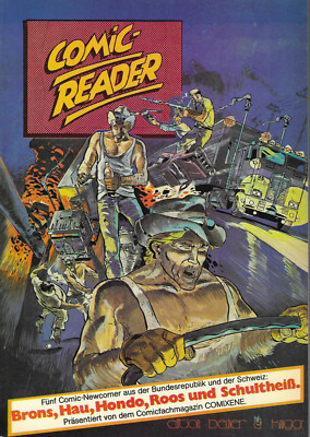 Comic-Reader Nr.1 1981 Mathias Schultheiß Michael Hau Christoph Roos Edgar Brons