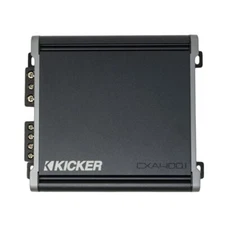 Kicker CXA4001, CX Series Mono Class D Subwoofer Amplifier - 400 Watts 46CXA4001