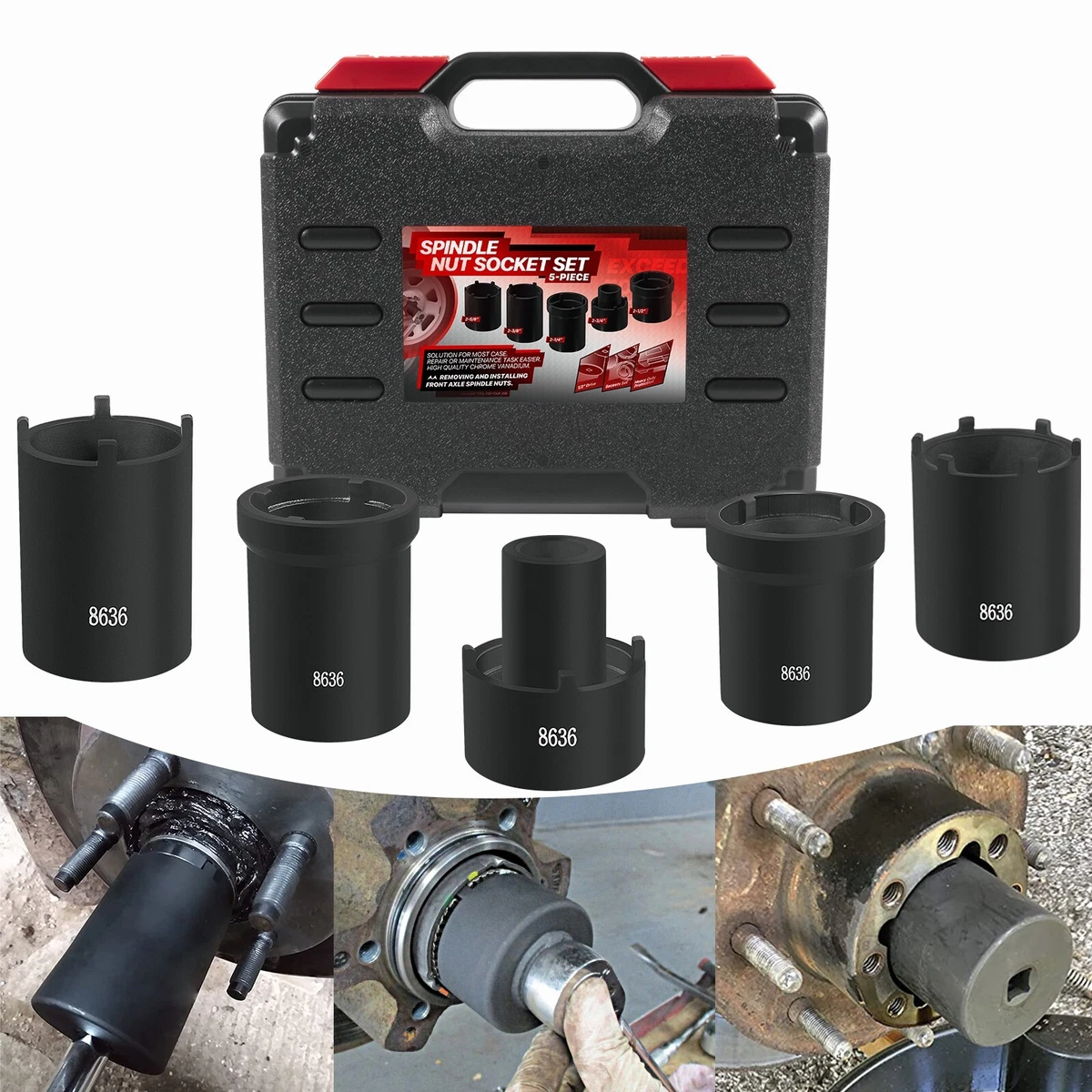 4 lug 2024 spindle nut socket