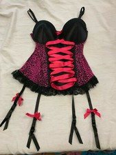 WOMENS UNDERWIRE CORSET BUSTER SIZE 36C