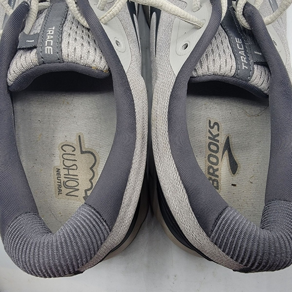 Brooks Trace 1 MeGray Running Comfort 1103641D097 Men\'s Sneaker Shoes Size 10 Dark Grey Brooks Mens Trace 3 Running Shoe | Rack Room Shoes main image 3