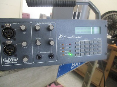 Musicam USA Roadrunner Isdn Codec Fernbedienung Audio 