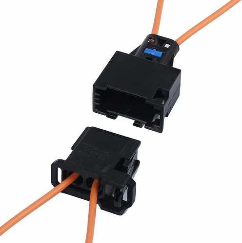 2x Lichtleiter Connector Brückenstecker MOST BUS BMW VW Audi Porsche LWL Brücke - Picture 3 of 9