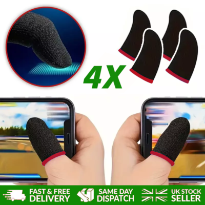 6 Manches Doigt Anti-transpiration Pour Jeux Mobile PUBG - SIOPPKIK - Neuf Sous Blister