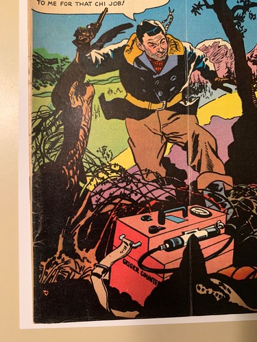 Penalty #48 1956- Geiger Counter cover- Golden Age - Picture 5 of 7