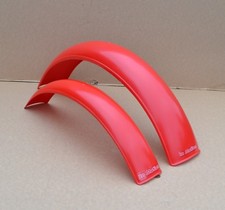 Coppia Parafanghi Stilmotor ROSSO Plastica Trials Pre 65 Bultaco Ossa Montesa