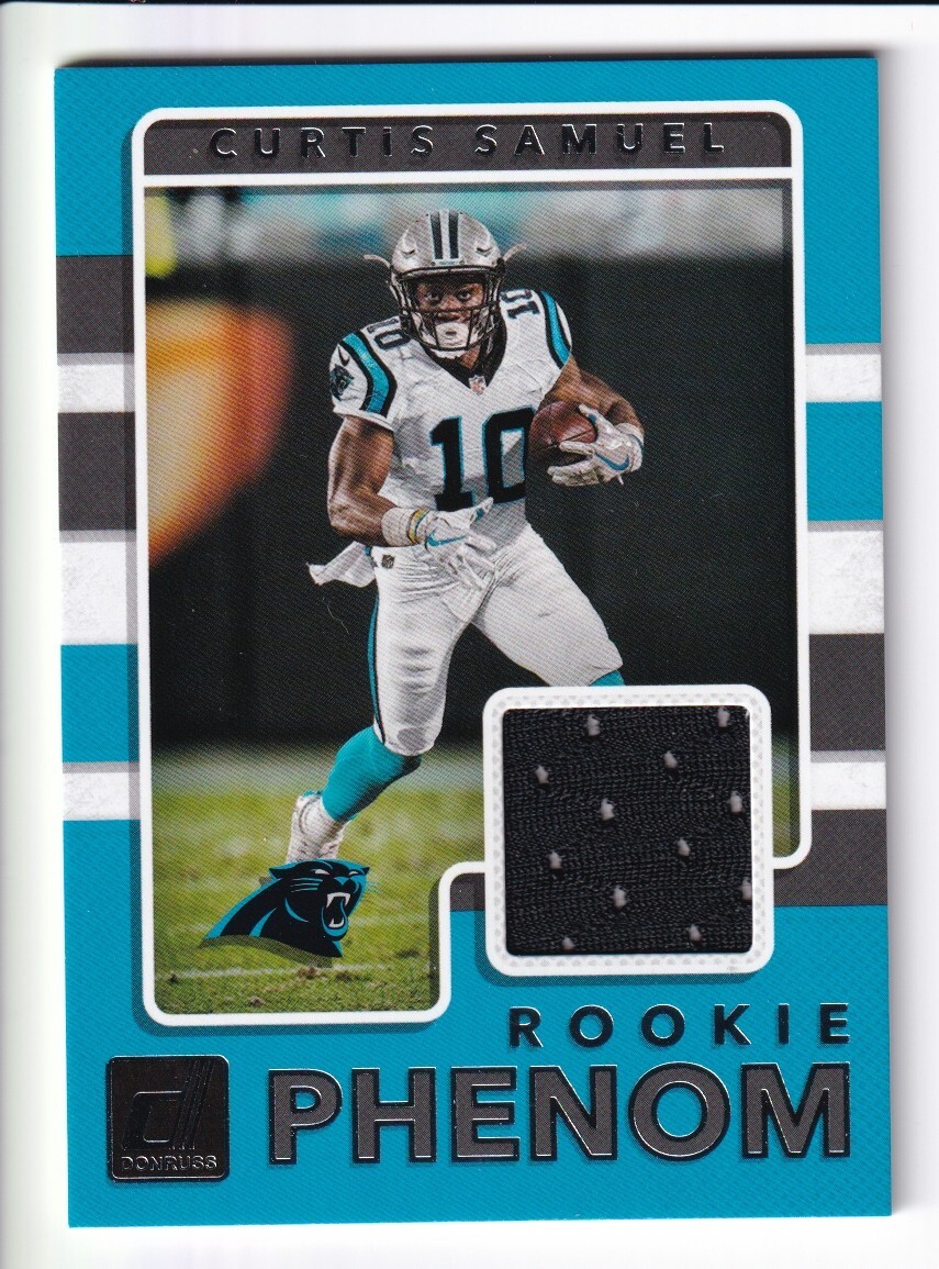 Curtis Samuel Panini Donruss Rookie Phenom Jerseys #12 Base