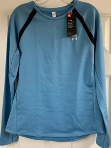light blue under armour long sleeve