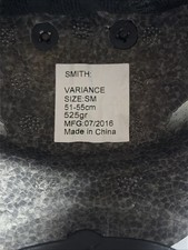 2016 Smith X Static Variant Brim Ski Snowboard Helmet Size Small 51/55cm