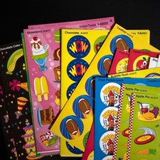 Vintage Trend Scratch N Sniff Sticker Sheets