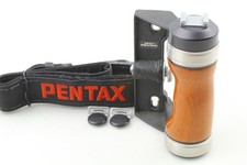  N MINT Pentax 6x7 Hot Shoe Hand Wood Grip  Strap For 6x7 67 67II From JAPAN