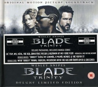 BLADE: Trinity - Original Soundtrack Deluxe Edition CD+DVD Digibook - NEU+OVP