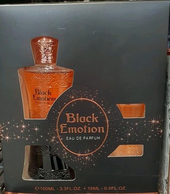 RT Eau de Parfum Black Emotion  - Parfüm für Frauen  - 100 ml 15 ml