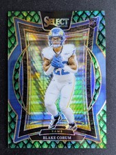 2024 Panini Select Blake Corum RC Concourse Dragon Scale /81 #9 L.A. RAMS